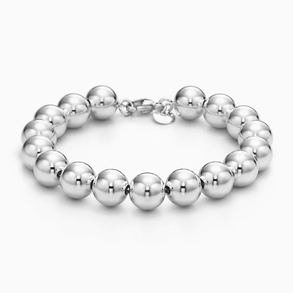 Tiffany & Co. ball bracelet with original box and bag. Worn once.